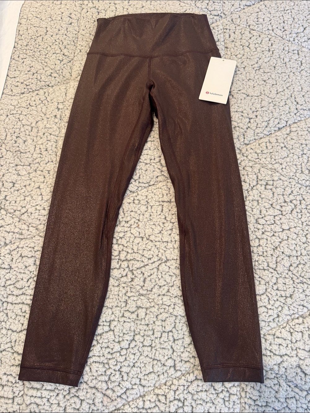 lululemon athletica High-Rise Shimmer Jeggings - Brown